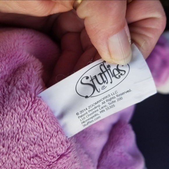 Stuffies PRANCINE The Unicorn Stuffed Animal ( 20"x16") 7 Secret Pockets Plush - Picture 10 of 10